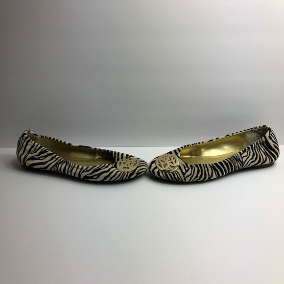 SOLD Anne Klein iFlex Zebra Print Ballet Flats - Picture 4 of 7